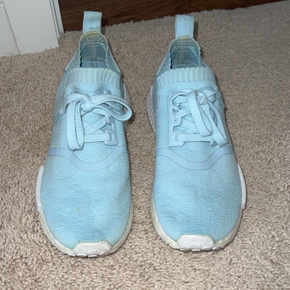 WMNS NMD_R1 PRIMEKNIT 'FRANCE IN ICE BLUE 🥶 - Picture 6 of 11